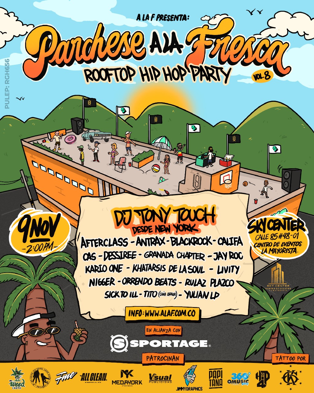 Párchese A La Fresca