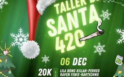 Taller de Santa “420”: La fiesta más high-vibe de diciembre llega a Bogotá
